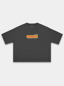 Black Monaco Trackside racing graphic tee, front view with chest logo and Monte-Carlo MMXX.