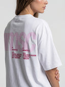 MSC LABEL TEE - WHITE