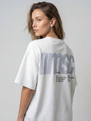 MSC LABEL TEE - WHITE