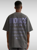 MONACO AESTHETIC TEE - DARK GRAY
