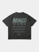 MONACO AESTHETIC TEE - DARK GRAY