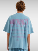 MONACO AESTHETIC TEE - SLATE BLUE