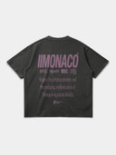 MONACO AESTHETIC TEE - DARK GRAY