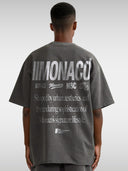 MONACO AESTHETIC TEE - DARK GRAY