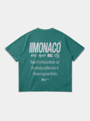 MONACO AESTHETIC TEE - VINTAGE GREEN