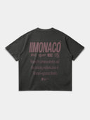MONACO AESTHETIC TEE - DARK GRAY