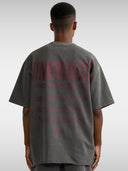 MONACO AESTHETIC TEE - DARK GRAY